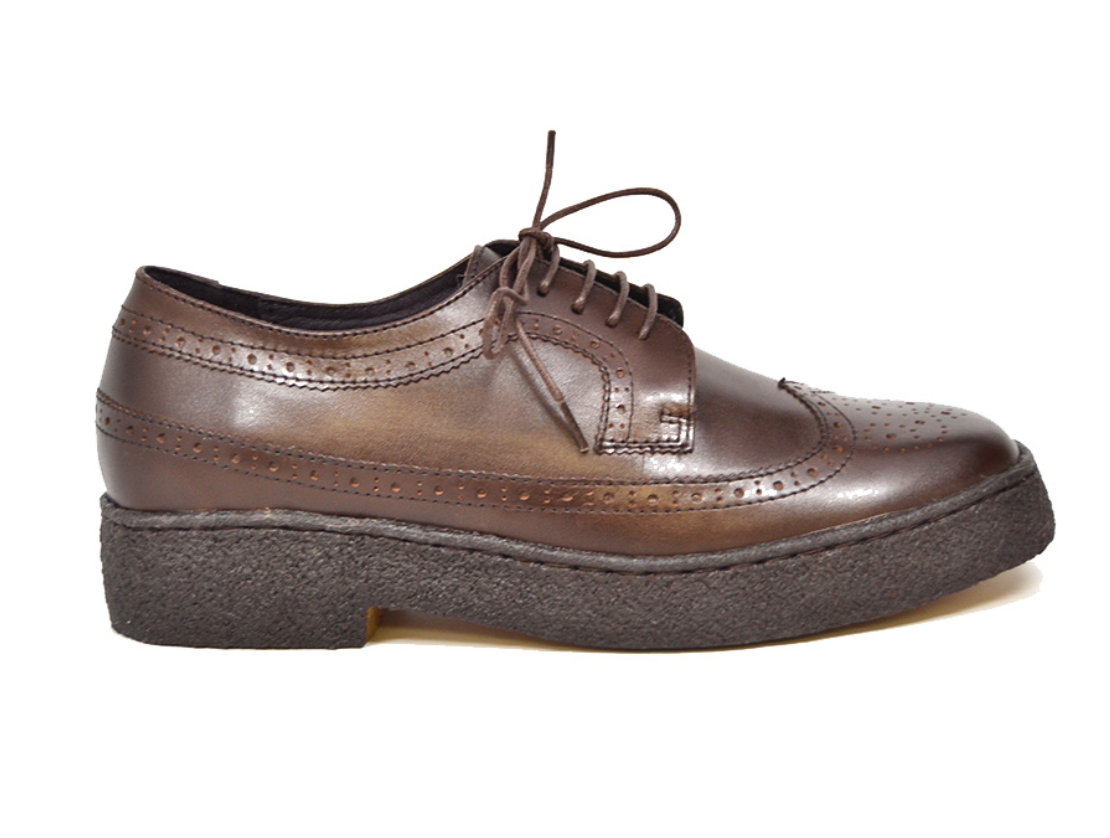 British Walkers Playboy Wingtip Men's Original Low Cut Black Leather Shoes view 15