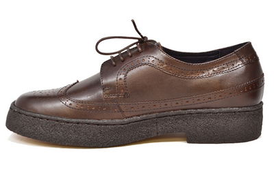 British Walkers Playboy Wingtip Men's Original Low Cut Black Leather Shoes view 16