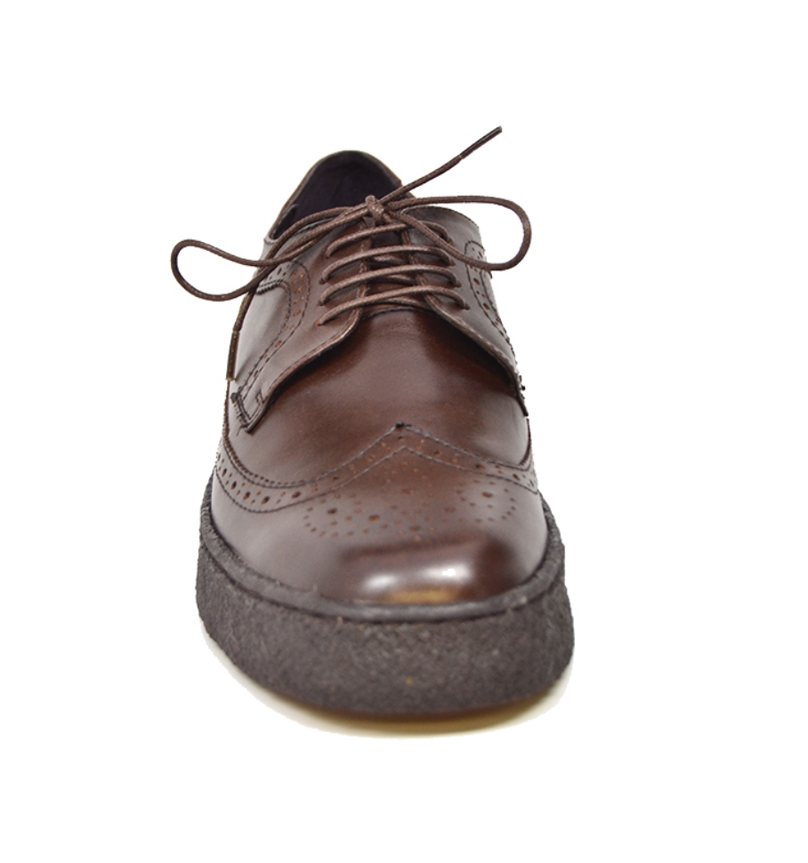 British Walkers Playboy Wingtip Men's Original Low Cut Black Leather Shoes view 18