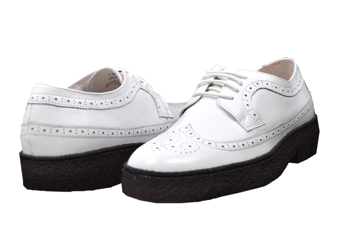 British Walkers Playboy Wingtip Men's Original Low Cut Black Leather Shoes view 21