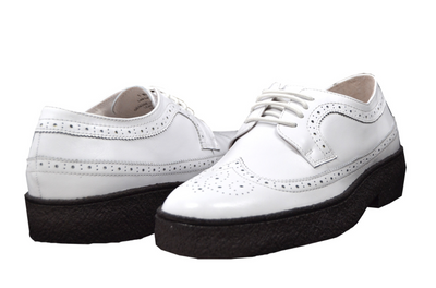 British Walkers Playboy Wingtip Men's Original Low Cut Black Leather Shoes view 21