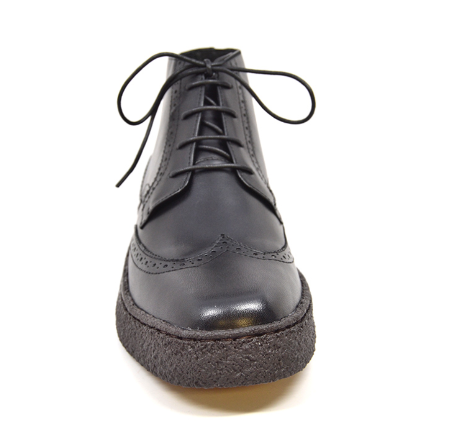 British Walkers Playboy Wingtip Men's Original Wine Leather Shoes view 19