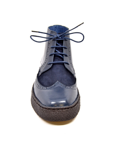 British Walkers Playboy Wingtip Men's Limited Edition Brown Leather and Suede Shoes view 10
