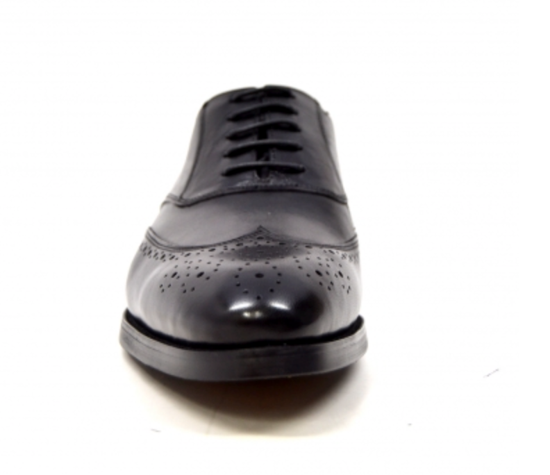 British Walkers Adam Men's Black Leather Oxford Dress Shoes view 5