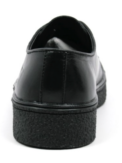 British Walkers Playboy Men's Classic Low Cut Black Leather and Suede Shoes view 14