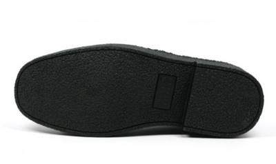 British Walkers Playboy Men's Classic Low Cut Black Leather and Suede Shoes view 15