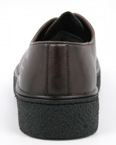 British Walkers Playboy Men's Classic Low Cut Black Leather and Suede Shoes view 20