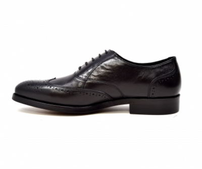 British Walkers Adam Men's Black Leather Oxford Dress Shoes view 12