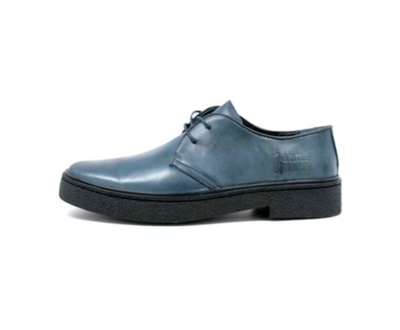 British Walkers Playboy Men's Classic Low Cut Black Leather and Suede Shoes view 25