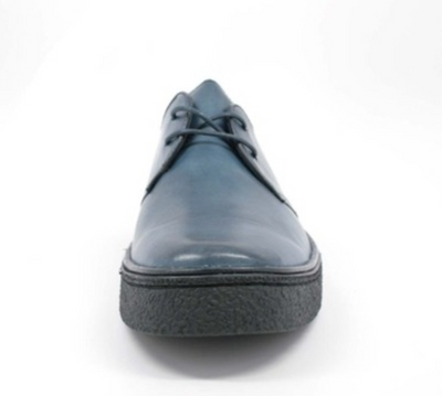British Walkers Playboy Men's Classic Low Cut Black Leather and Suede Shoes view 27