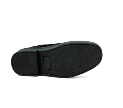 British Walkers Playboy Men's Classic Low Cut Black Leather and Suede Shoes view 29