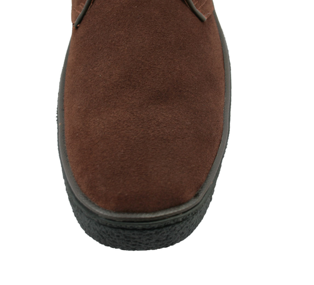 British Walkers Playboy Men's Classic Low Cut Black Leather and Suede Shoes view 33