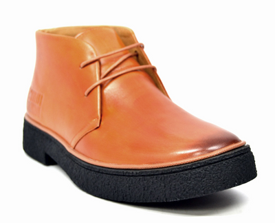British Walkers Classic Playboy Men's Black Leather Chukka Boots with Dual Fit Technology view 23