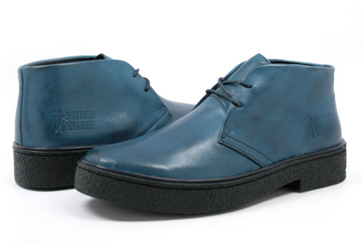 British Walkers Classic Playboy Men's Black Leather Chukka Boots with Dual Fit Technology view 1