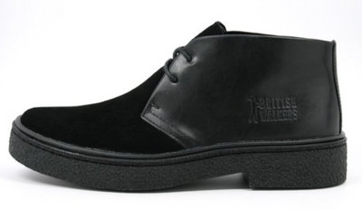 British Walkers Classic Playboy Men's Split Toe Leather and Suede Chukka Boots view 3