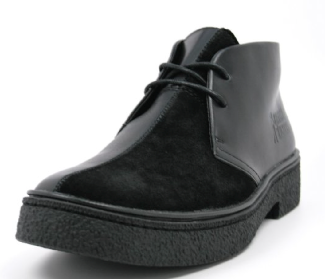 British Walkers Classic Playboy Men's Split Toe Leather and Suede Chukka Boots view 6