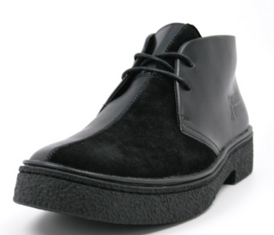 British Walkers Classic Playboy Men's Split Toe Leather and Suede Chukka Boots view 6