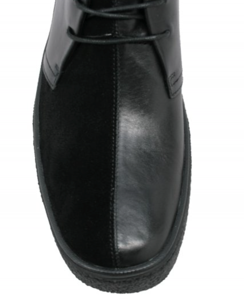 British Walkers Classic Playboy Men's Split Toe Leather and Suede Chukka Boots view 7