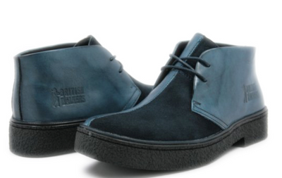 British Walkers Classic Playboy Men's Split Toe Leather and Suede Chukka Boots view 17
