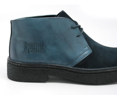 British Walkers Classic Playboy Men's Split Toe Leather and Suede Chukka Boots view 20
