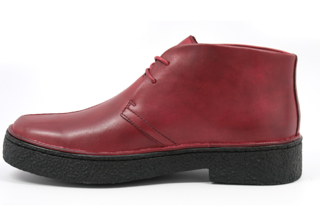British Walkers Classic Playboy Men's Split Toe Leather and Suede Chukka Boots view 28