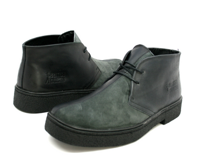 British Walkers Classic Playboy Men's Split Toe Leather and Suede Chukka Boots view 35