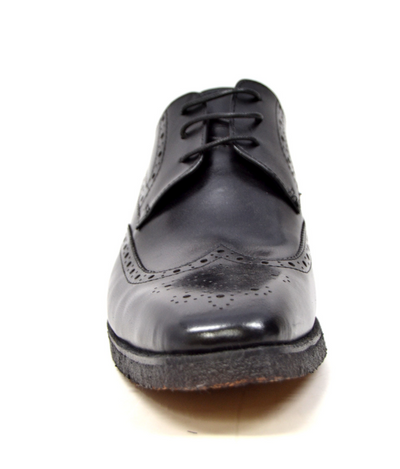 British Walkers Charles Men's Cognac Leather and Pony Skin Oxford Dress Shoes view 22