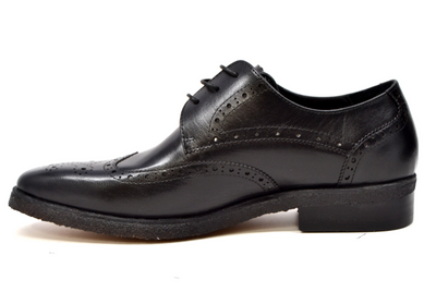 British Walkers Charles Men's Cognac Leather and Pony Skin Oxford Dress Shoes view 24