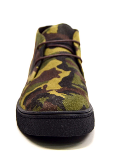 British Walkers Classic Playboy Men's Suede Camouflage Chukka Boots view 9