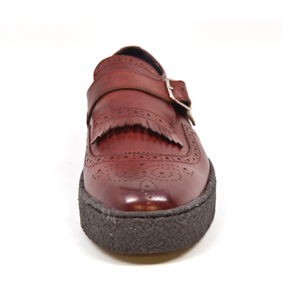 British Walkers Playboy Wingtip Men's Low Cut Dark Brown Leather Shoes view 5