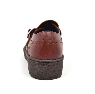 British Walkers Playboy Wingtip Men's Low Cut Dark Brown Leather Shoes view 6