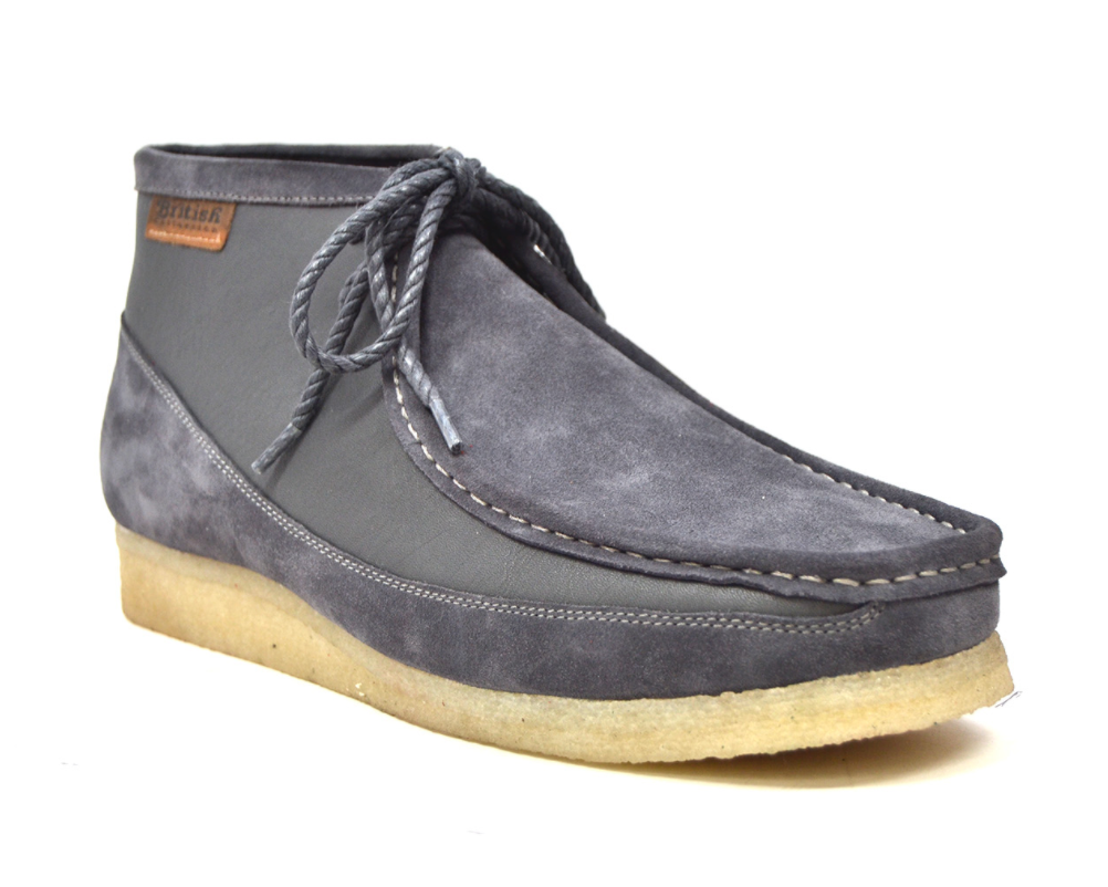 British Walkers Walker Men's Suede and Leather Combo Casual Shoes view 38