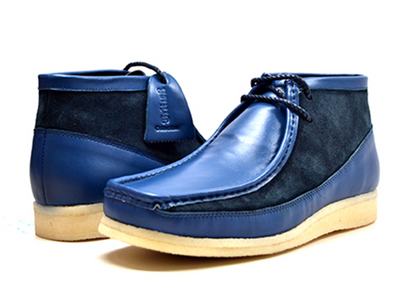 British Walkers Walker Men's Leather and Suede Combo Casual Shoes with Crepe Sole view 1