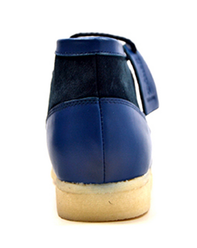 British Walkers Walker Men's Leather and Suede Combo Casual Shoes with Crepe Sole view 4