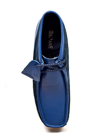 British Walkers Walker Men's Leather and Suede Combo Casual Shoes with Crepe Sole view 2