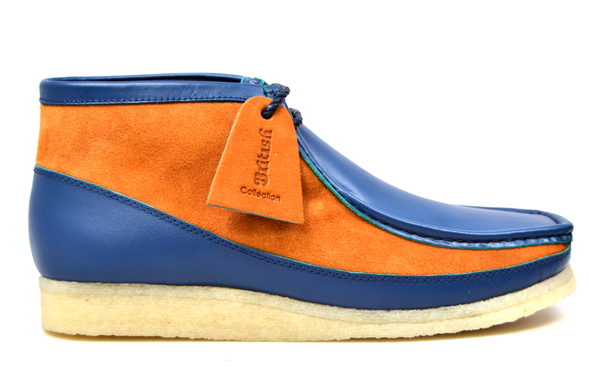 British Walkers Walker Men's Leather and Suede Combo Casual Shoes with Crepe Sole view 10