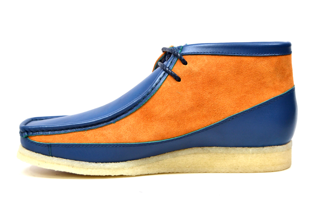 British Walkers Walker Men's Leather and Suede Combo Casual Shoes with Crepe Sole view 9