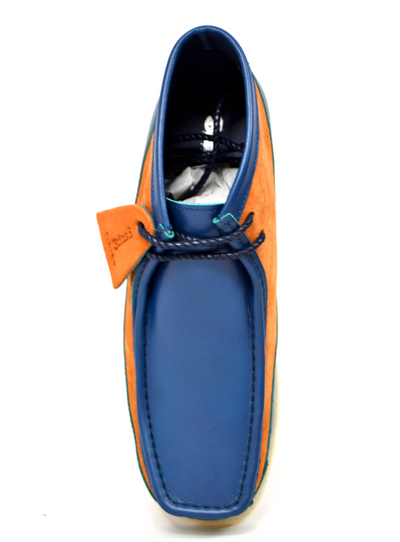 British Walkers Walker Men's Leather and Suede Combo Casual Shoes with Crepe Sole view 8