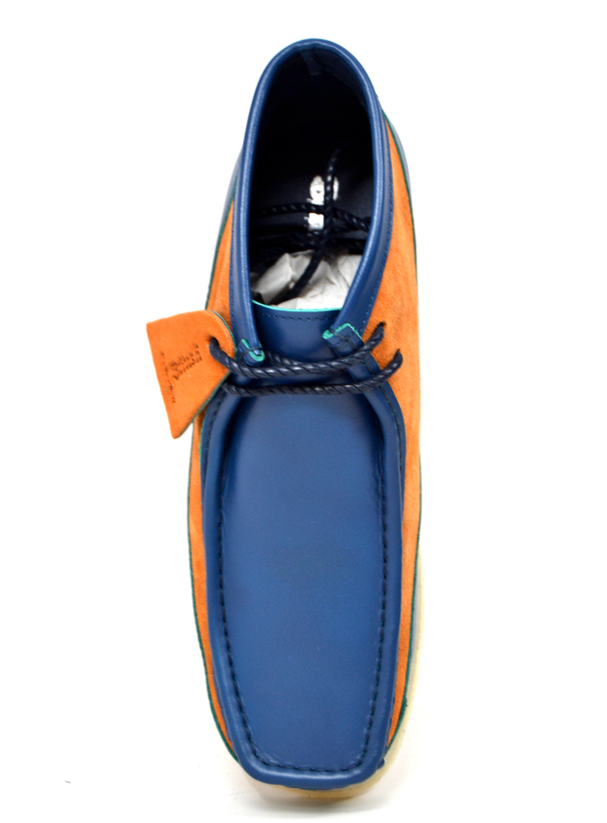 British Walkers Walker Men's Leather and Suede Combo Casual Shoes with Crepe Sole view 8