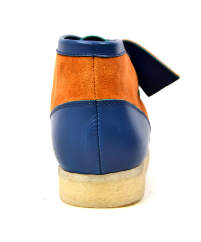 British Walkers Walker Men's Leather and Suede Combo Casual Shoes with Crepe Sole view 7
