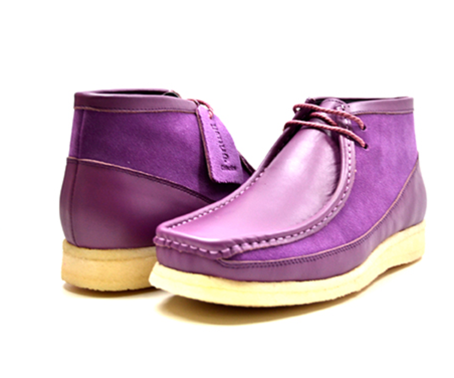 British Walkers Walker Men's Leather and Suede Combo Casual Shoes with Crepe Sole view 12