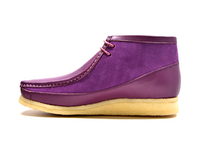 British Walkers Walker Men's Leather and Suede Combo Casual Shoes with Crepe Sole view 16