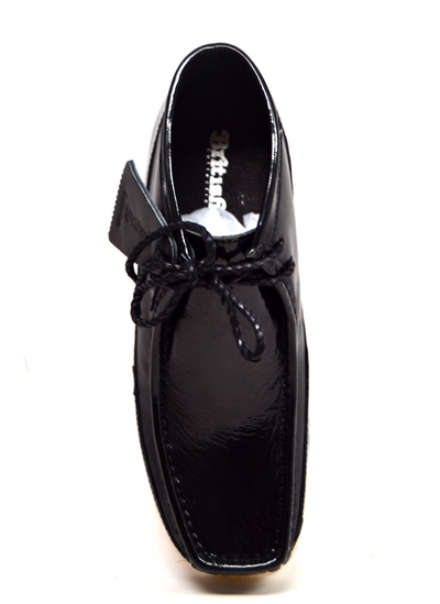British Walkers Walker Men's Navy Patent and Leather Casual Shoes view 8