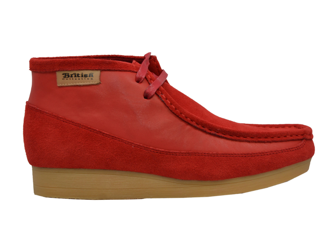British Walkers New Castle Men's Suede and Leather Casual Shoes view 3