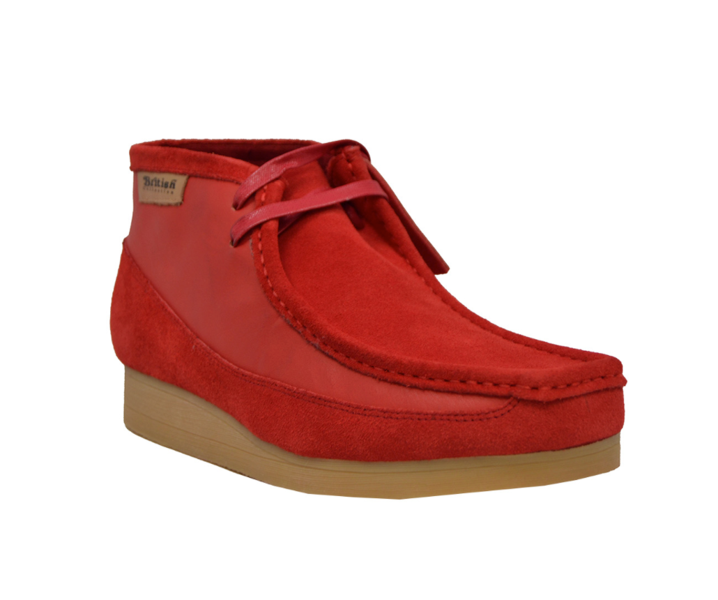 British Walkers New Castle Men's Suede and Leather Casual Shoes view 4