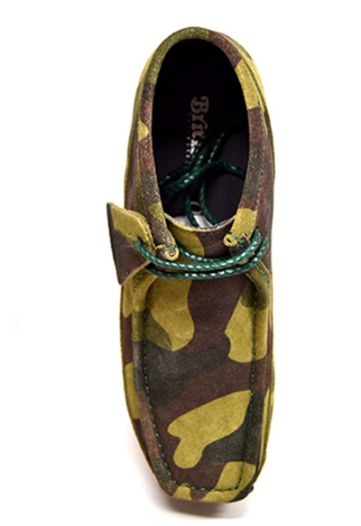 British Walkers Walker Men's Green Camouflage Casual Shoes view 6