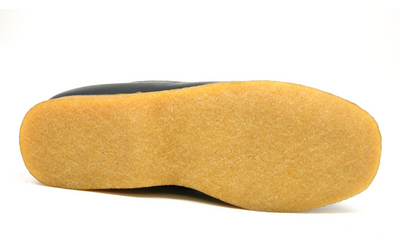 British Walkers Apollo Men's Black and Grey Leather and Suede Slip On Shoes view 6