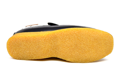 British Walkers BWB Men's Black and White Design Leather Slip On Shoes view 8