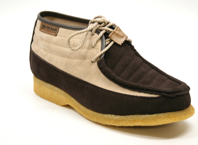 British Walkers Castle Men's Black Suede Lace Up Shoes with Crepe Sole view 11