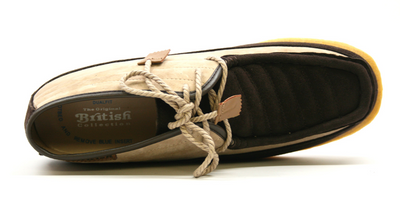 British Walkers Castle Men's Black Suede Lace Up Shoes with Crepe Sole view 12